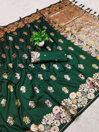 Banarasi Rao Mango Soft Silk Saree